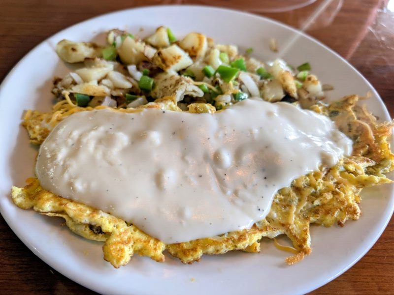 Pancake Palace food